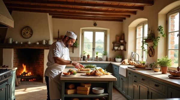 Chef à domicile en France : comment se déroule une prestation complète