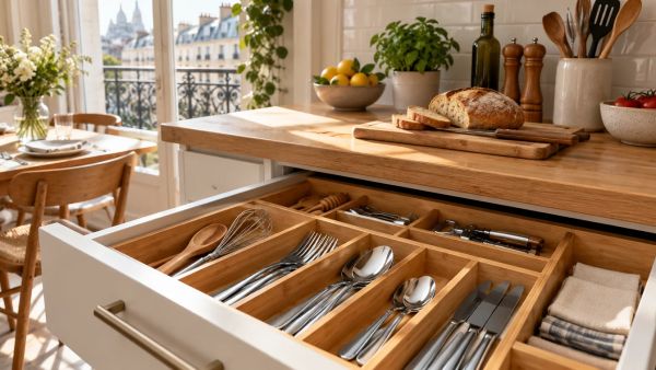 Top astuces pour un range-couverts adapté à votre tiroir