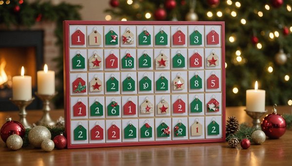 Découvrez les délices du calendrier de l'avent fait main chaque jour